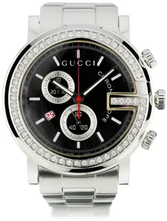 Gucci 101 G 101G 44mm Stainless steel Black