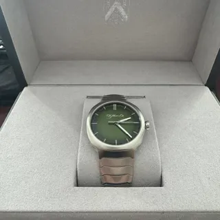 H. Moser & Cie. 6200-1200 40mm Stainless steel Green