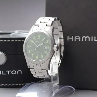 Hamilton Khaki 000092 37mm Stainless steel Green