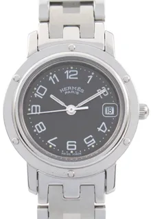 Hermès Clipper CL4.210 Stainless steel Gray