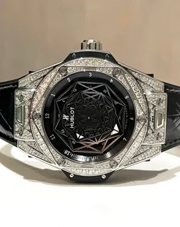 Hublot Big Bang 465.SS.1117.VR.1704.MXM18 Stainless steel and Diamond Black