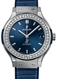 Hublot Classic Fusion Blue 565.NX.7170.LR.1204 Titanium