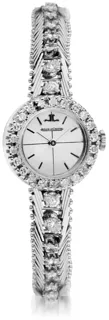 Jaeger-LeCoultre Diamond Dress Watch 18k white gold Silver