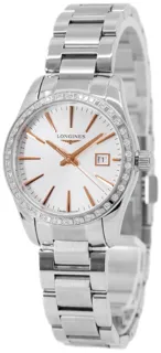 Longines Conquest Classic L2.286.0.72.6 Stainless steel Silver