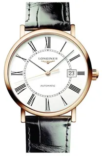 Longines Elegant L4.378.8.11.4 27mm Rose gold