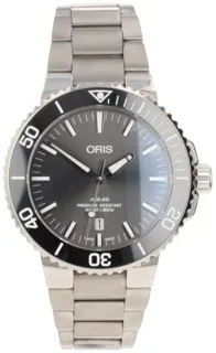 Oris Aquis 7730 43.5mm Titanium Black