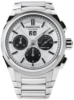 Parmigiani Fleurier Tonda GT PFC906-0000140-800182 42mm Stainless steel White