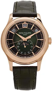 Patek Philippe Annual Calendar 5205R-011 Rose gold Green