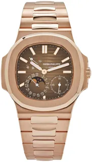 Patek Philippe Nautilus 5712/1R-001 Rose gold Brown