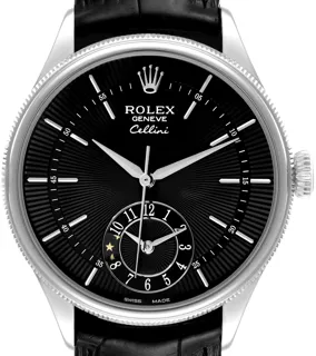 Rolex Cellini 50529 White gold Black