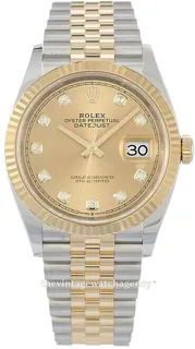 Rolex Datejust 126233-0017 Yellow gold and Oystersteel Golden