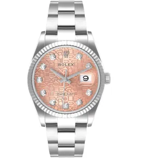 Rolex Datejust 36 126234 Stainless steel Pink