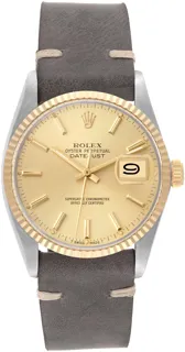 Rolex Datejust 36 16013 Stainless steel and 18k yellow gold