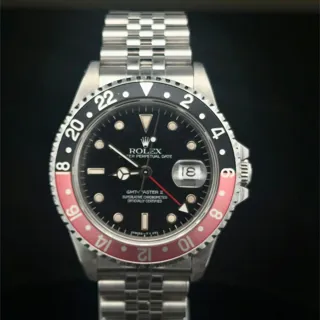 Rolex GMT-Master II 16710 Stainless steel Black