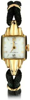 Rolex Precision 37mm 14k yellow gold White