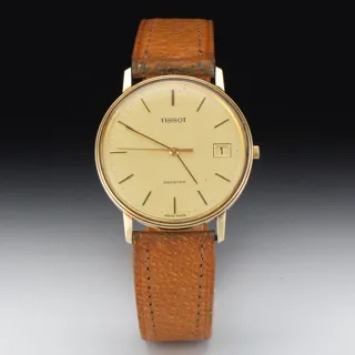 Tissot 33mm 14k yellow gold