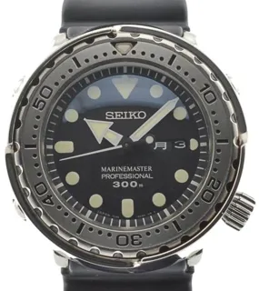 Seiko Prospex SBBN033 47.5mm Stainless steel Black