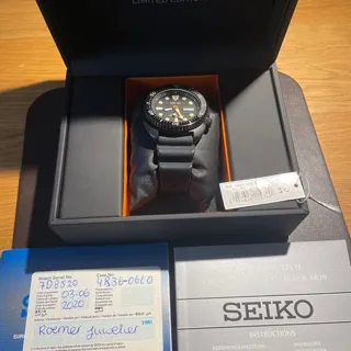 Seiko Prospex SRPC49K1 45mm Stainless steel Black