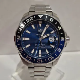 TAG Heuer Aquaracer 300M WAY201T.BA0927 45mm Stainless steel Blue