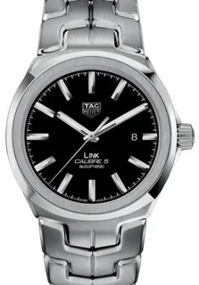 TAG Heuer Link Calibre 5 WBC2110.BA0603 Stainless steel Black