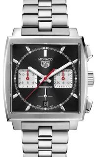 TAG Heuer Monaco CBL2113.BA0644 39mm Stainless steel Black