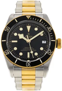 Tudor Black Bay M79733N-0008 Yellow gold and Stainless steel Black