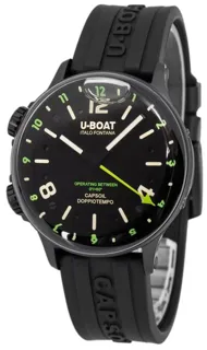 U-Boat 8840/B 45mm Stainless steel Black