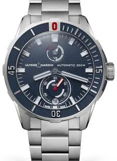 Ulysse Nardin Diver 1183-170-7M/93 44mm Titanium Blue