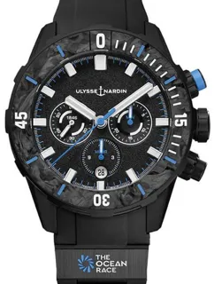 Ulysse Nardin Diver 1503-170LE-2A-TOR/3A 44mm Titanium and Black DLC Black