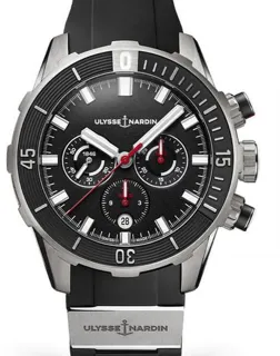 Ulysse Nardin Diver Chronograph 1503-170-3/92 44mm Titanium Black