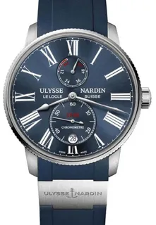 Ulysse Nardin Marine 1183-310-3/43 42mm Stainless steel Blue