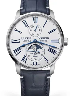 Ulysse Nardin Marine Torpilleur 1193-310LE-0A-175/1A 42mm Stainless steel White