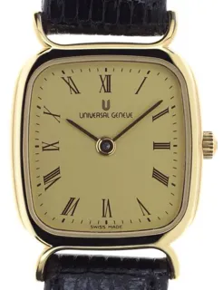 Universal Genève 540.814 28.2mm Yellow gold Champagne