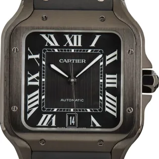 Cartier Santos de Cartier WSSA0039 40mm Stainless steel Black