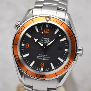 Omega Seamaster Stainless steel Black