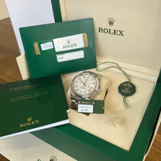 Rolex Sky-Dweller 326939 42mm White gold White