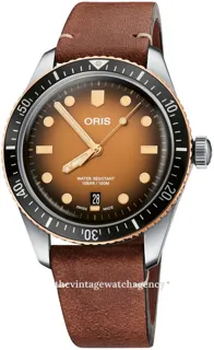 Oris Divers Sixty Five 01 733 7707 4356-07 5 20 45 40mm Bronze Brown