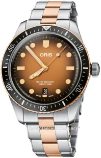 Oris Divers Sixty Five 01 733 7707 4356-07 8 20 17 40mm Bronze Brown