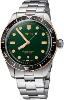 Oris Divers Sixty Five 01 733 7707 4357-07 8 20 18 40mm Bronze and Stainless steel Green