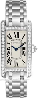 Cartier Tank Américaine WB7073L1 18k white gold Silver