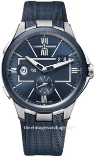 Ulysse Nardin Executive 243-20-3/43 42mm Stainless steel Blue