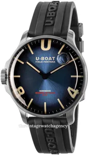 U-Boat Darkmoon 8704/B 44mm Stainless steel Blue