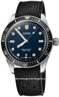 Oris Divers Sixty Five 01 733 7707 4055-07 4 20 18 40mm Stainless steel Blue