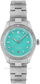 Oris Divers 01 733 7771 4057-07 8 19 18 38mm Stainless steel Green