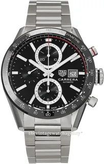 TAG Heuer Carrera Calibre 16 CBM2110.BA0651 Stainless steel Black