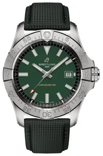 Breitling Avenger A17328101L1X1 42mm Stainless steel Green