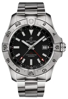 Breitling Avenger A32320101B1A1 44mm Stainless steel Black