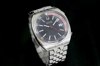 Bulova Accutron 96B210 43mm Stahl Black