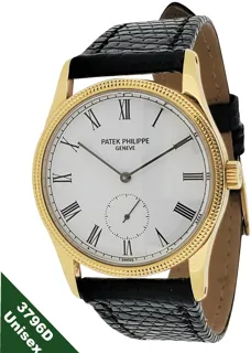 Patek Philippe Calatrava 3796D Yellow gold White