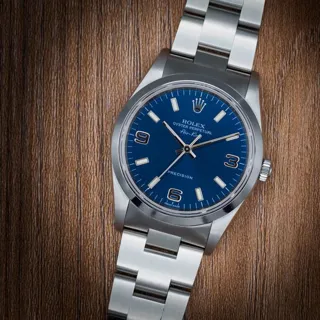 Rolex Air King 14000M 34mm Stainless steel Blue